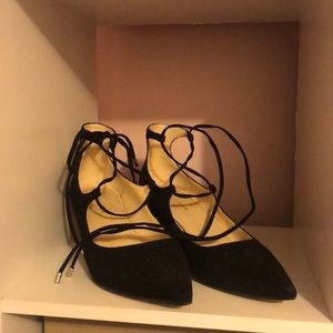 Marc Fisher Pointed Toe Lace up Wedges 9 Women’s